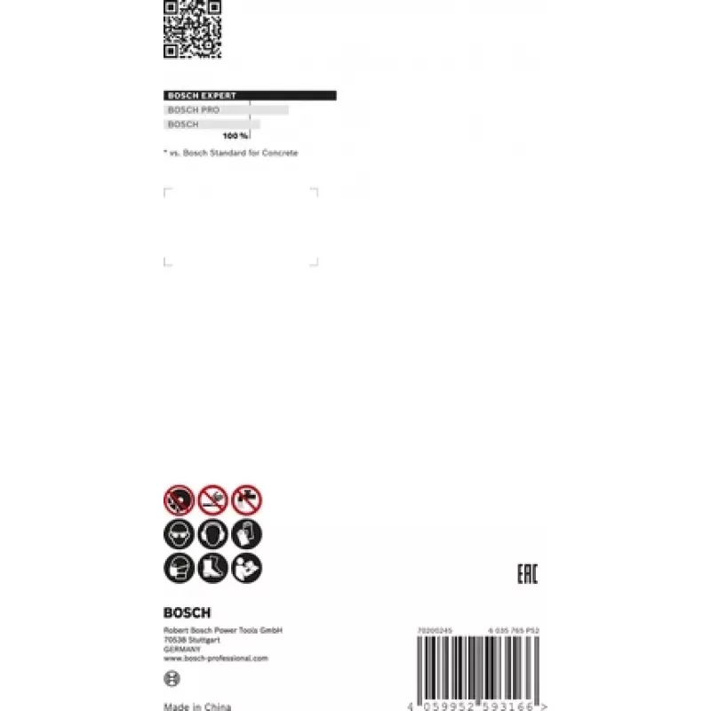 Bosch 2 608 900 651 šlifavimo ir šveitimo antgalis betonui, 12,5 cm