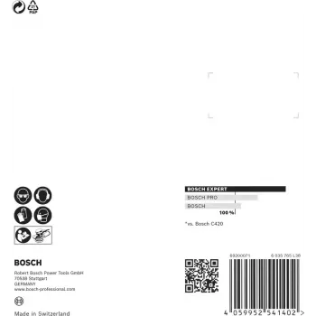 Bosch 2 608 900 812 šlifavimo lakštas medžiui ir dažytiems paviršiams, 125 mm, 6 vnt.