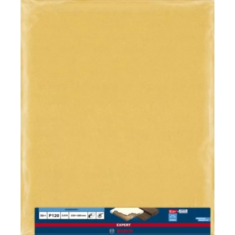 Bosch EXPERT C470 šlifavimo lapas 2 608 900 961, 230 x 280 mm, K120, 50 vnt.