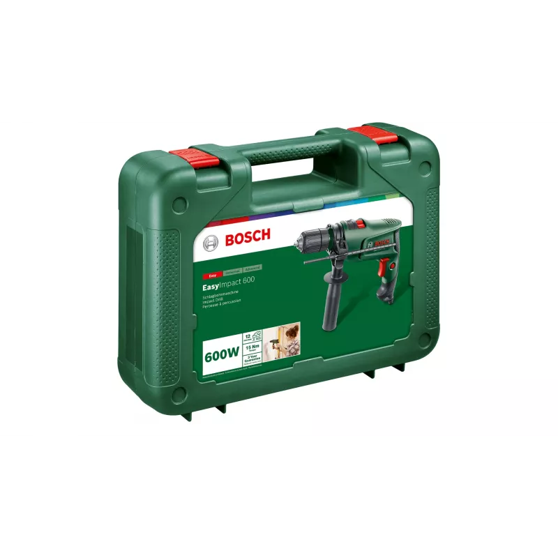 Bosch EasyImpact 600 3000 RPM 1,7 kg Juoda, Žalia