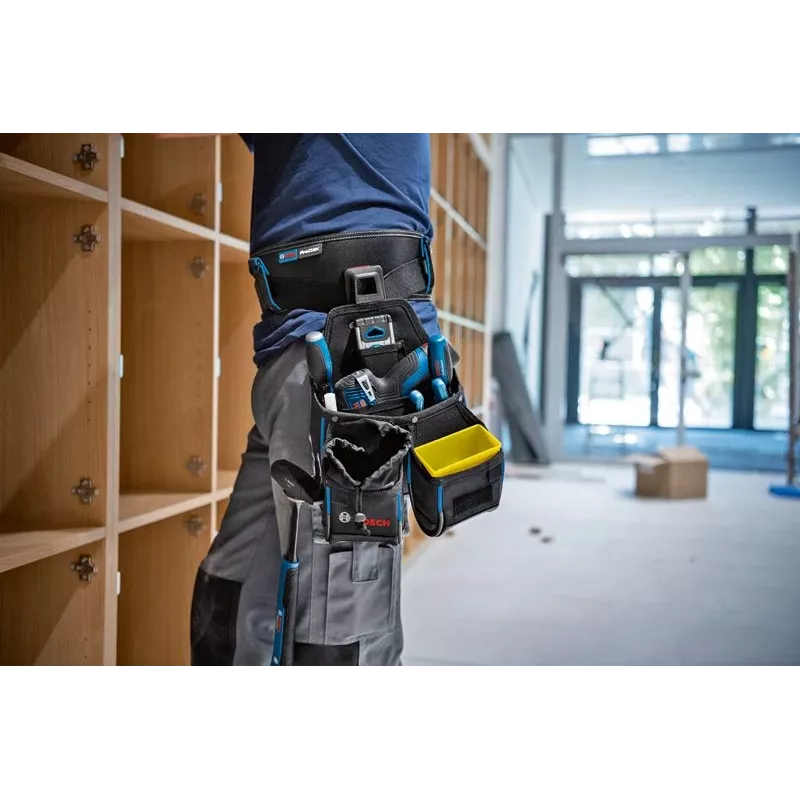 Bosch 1.600.A02.65R, juosmens įrankių diržas, juodas, su sagtimi, 5 vnt.
