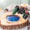 Pistoletinis karšto oro pistoletas Bosch EasyHeat 18V-500, 72 W, 350–450 °C, be akumuliatoriaus, žalias