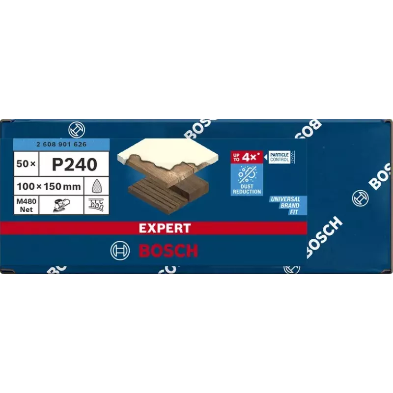 Šlifavimo tinklelis Bosch Expert M480 50 vnt.