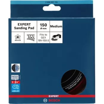 Bosch 2 608 001 115 šlifavimo diskas 1 vnt. 150 mm vidutinis grūdėtumas