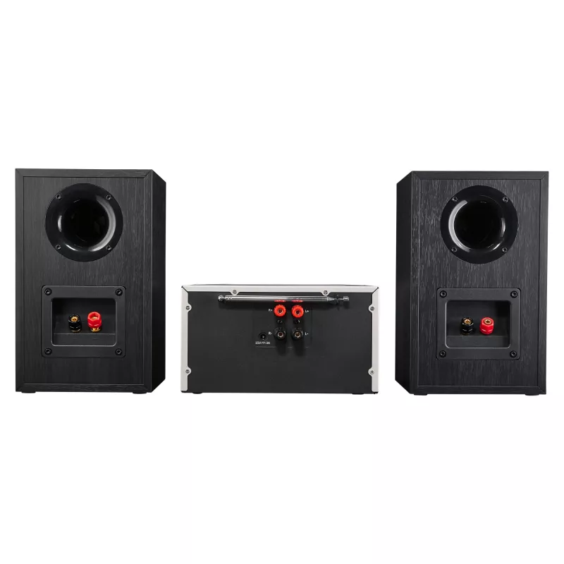 MEDION LIFE P85003 Namų garso mikro sistema 30 W Juoda, Sidabrinė