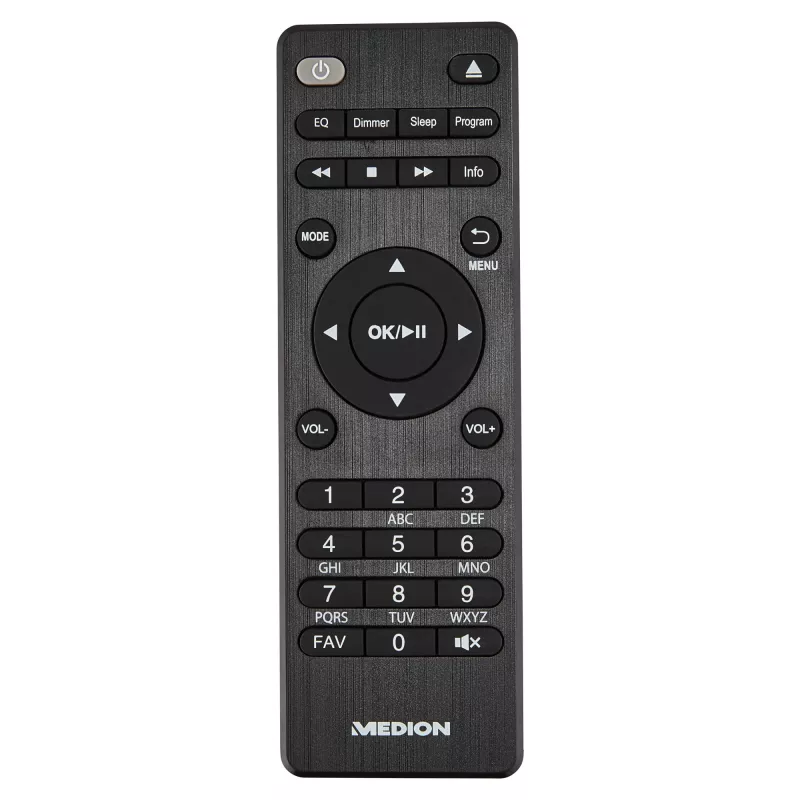 MEDION LIFE P85003 Namų garso mikro sistema 30 W Juoda, Sidabrinė