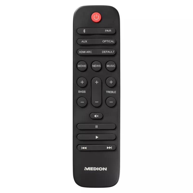 MEDION LIFE P61155 Juoda 60 W garso juosta