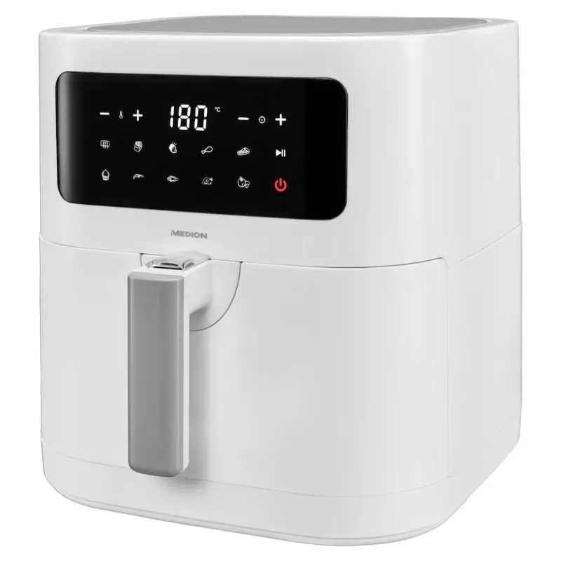 Karšto oro gruzdintuvė MEDION LIFE E40 XL Single 5.2 L balta