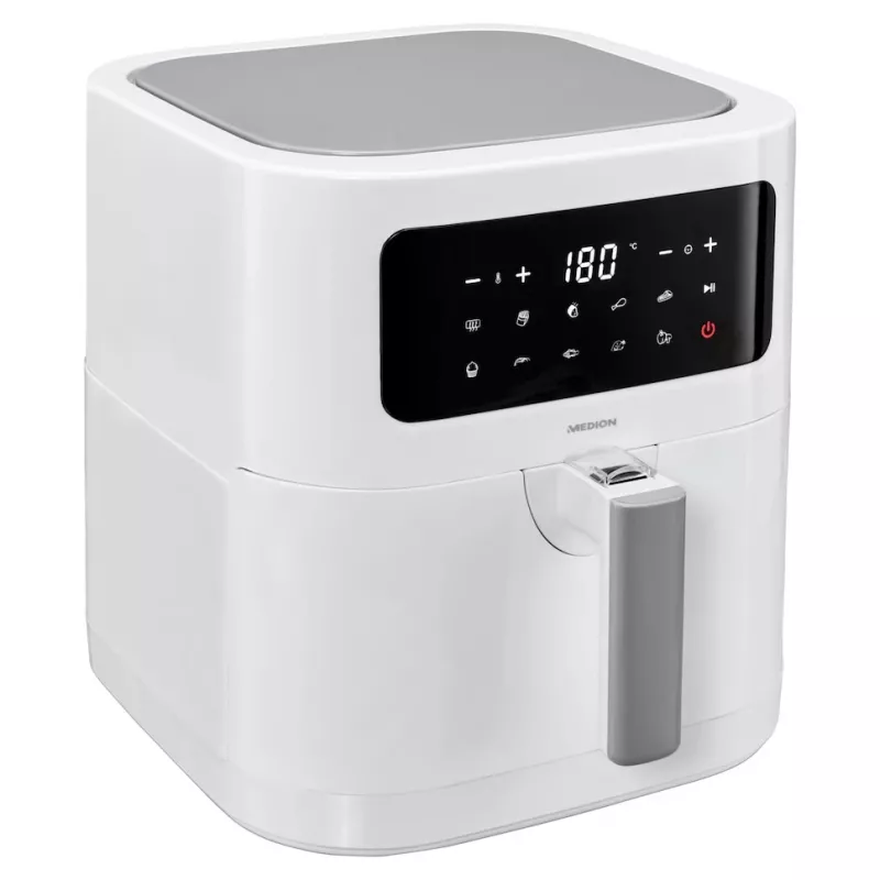 Karšto oro gruzdintuvė MEDION LIFE E40 XL Single 5.2 L balta