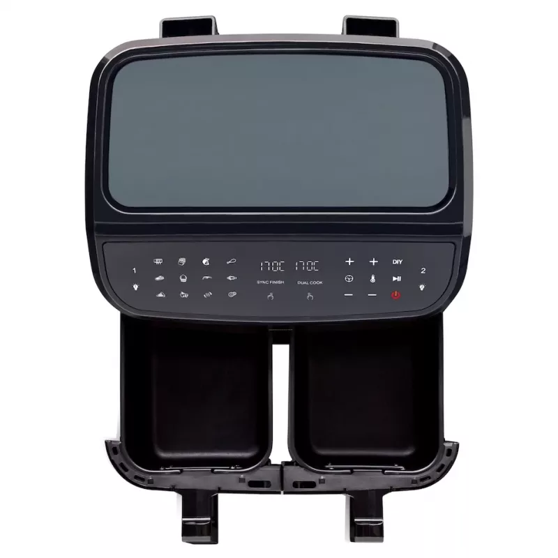 MEDION LIFE P20 Double 8.7 L 2600 W Karšto oro gruzdintuvė Juoda