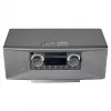 Internetinis radijas MEDION LIFE P85333 — DAB+ / FM, 12 W RMS, 2,8 colio TFT, Wi‑Fi 802.11a/b/g, 3,5 mm lizdas, pilka spalva