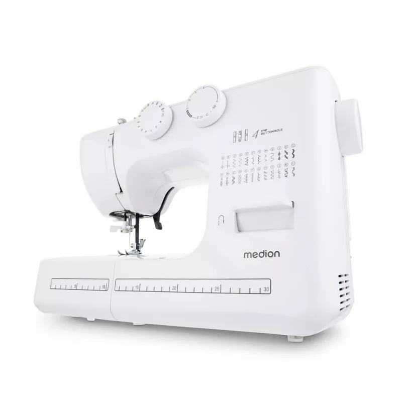 Siuvimo mašina MEDION LIFE SM60 elektrinė 60 W 3 ritelės balta