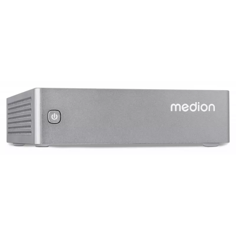 MEDION S06 MD35315 Mini PC Intel® Core™ i3-1315U 8 GB DDR4 512 GB SSD Sidabrinis