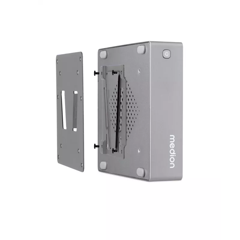 MEDION S06 MD35315 Mini PC Intel® Core™ i3-1315U 8 GB DDR4 512 GB SSD Sidabrinis