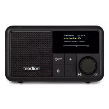 MEDION LIFE S66822 Nešiojamas Skaitmeninis Radijas Juodas