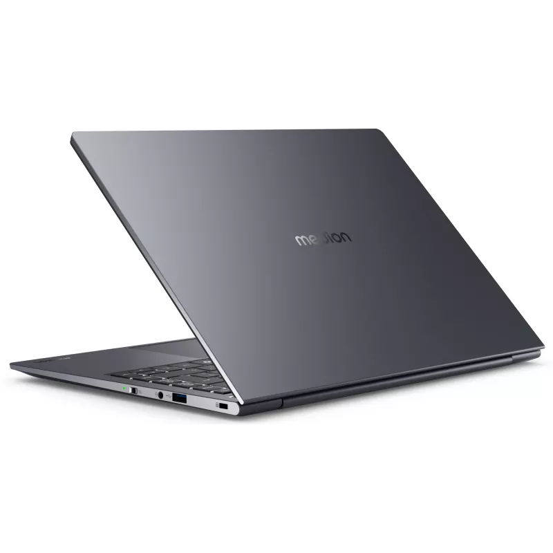 Nešiojamas kompiuteris MEDION SPRCHRGD 14 S1 Elite MD62637 Snapdragon X1E-78-100 35,6 cm (14 colių) WQXGA+ 16 GB LPDDR5-SDRAM 512 GB SSD Wi-Fi 6E (802.11ax) Windows 11 Home pilka