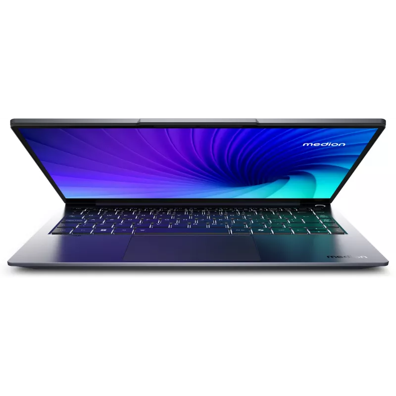 Nešiojamas kompiuteris MEDION SPRCHRGD 14 S1 Elite MD62637 Snapdragon X1E-78-100 35,6 cm (14 colių) WQXGA+ 16 GB LPDDR5-SDRAM 512 GB SSD Wi-Fi 6E (802.11ax) Windows 11 Home pilka