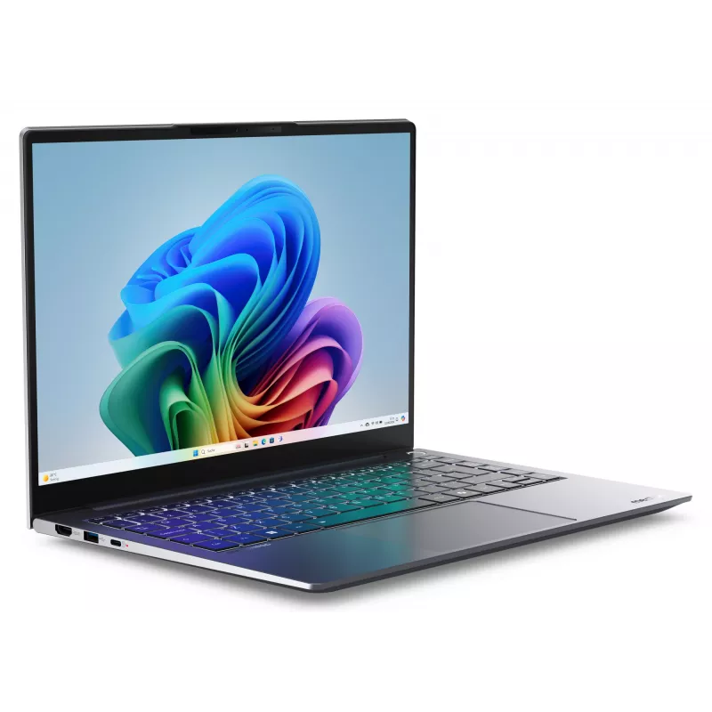 Nešiojamas kompiuteris MEDION SPRCHRGD 14 S1 Elite MD62637 Snapdragon X1E-78-100 35,6 cm (14 colių) WQXGA+ 16 GB LPDDR5-SDRAM 512 GB SSD Wi-Fi 6E (802.11ax) Windows 11 Home pilka