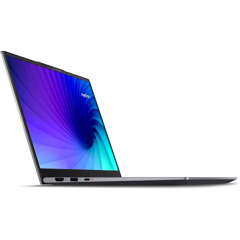 Nešiojamas kompiuteris MEDION SPRCHRGD 14 S1 Elite MD62637 Snapdragon X1E-78-100 35,6 cm (14 colių) WQXGA+ 16 GB LPDDR5-SDRAM 512 GB SSD Wi-Fi 6E (802.11ax) Windows 11 Home pilka