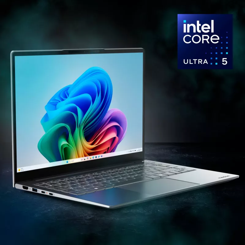 Nešiojamas kompiuteris MEDION SPRCHRGD 14 S2 Copilot+ Intel Core Ultra 5 228V 35,6 cm (14 colių) WQXGA+ 32 GB LPDDR5x-SDRAM 512 GB SSD Wi-Fi 7 Windows 11 Home Juodas