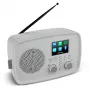 Internetinis radijas MEDION 50078819 — DAB+/FM, Wi‑Fi (802.11a/b/g), 5 W RMS, 2.4 colio TFT ekranas, pilka spalva, Spotify palaikymas