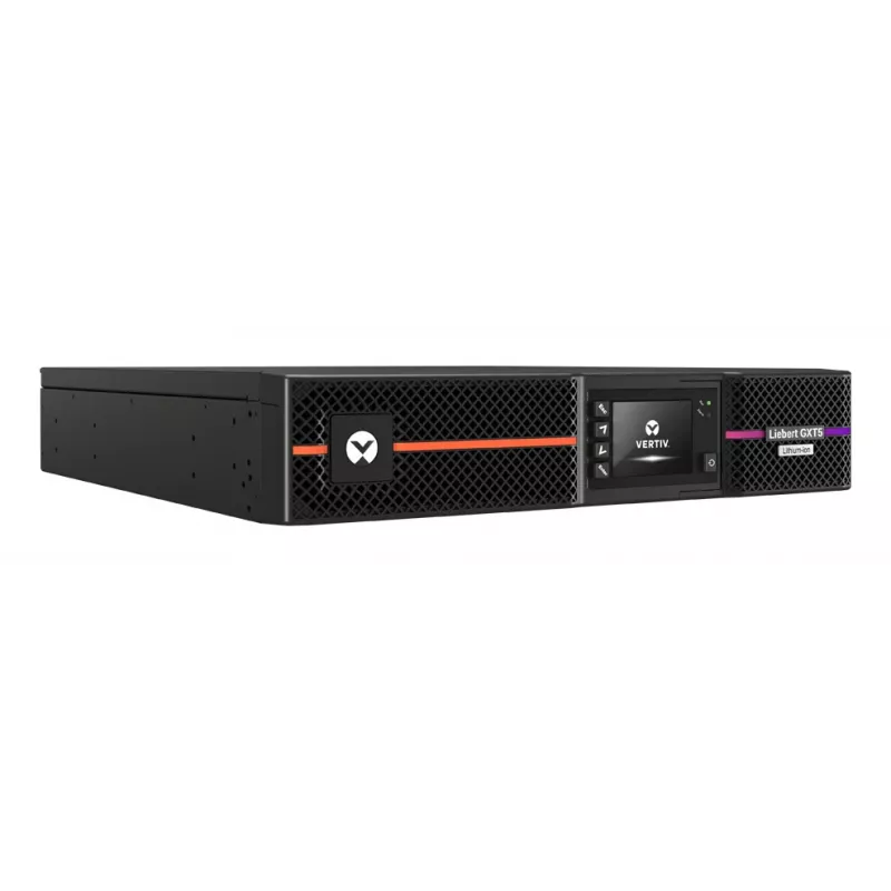 Nepertraukiamo maitinimo šaltinis Vertiv Liebert GXT5 1000VA stelažinis/bokštinis ličio jonų su 5 metų garantija