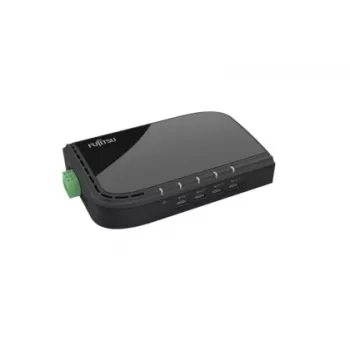 Fujitsu S26391-F6099-L404 USB 3.2 Gen 1 Type-C centrinė stotelė (hub) 4 prievadai juoda
