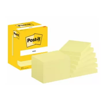 3M 7100290168 Lipnūs lapeliai Post-it® stačiakampiai geltoni 100 lapų
