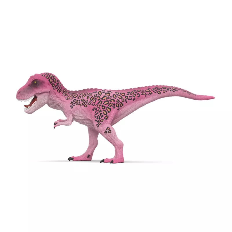 schleich Dinozaury Animal print T-Rex, 3 m., Dinozaury i wulkan, Stacja badawcza, Specjalna, Wielokolorowy, 1 szt.