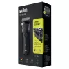 Braun Series 3 300s folinis skustuvas su trimeriu juodas