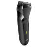 Braun Series 3 300s folinis skustuvas su trimeriu juodas