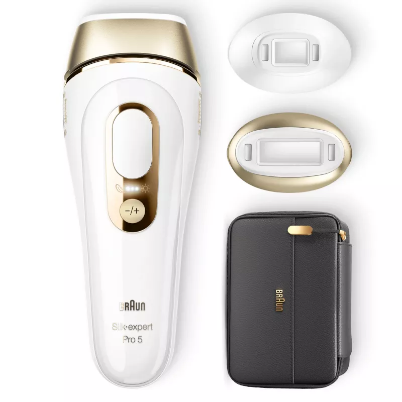 Braun Silk·expert Pro 5 PL5140 IPL epiliatorius, auksinis/baltas