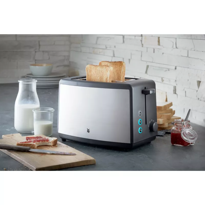 WMF Bueno 0414110011 2 griežinėliai 800 W Juoda, Sidabrinė