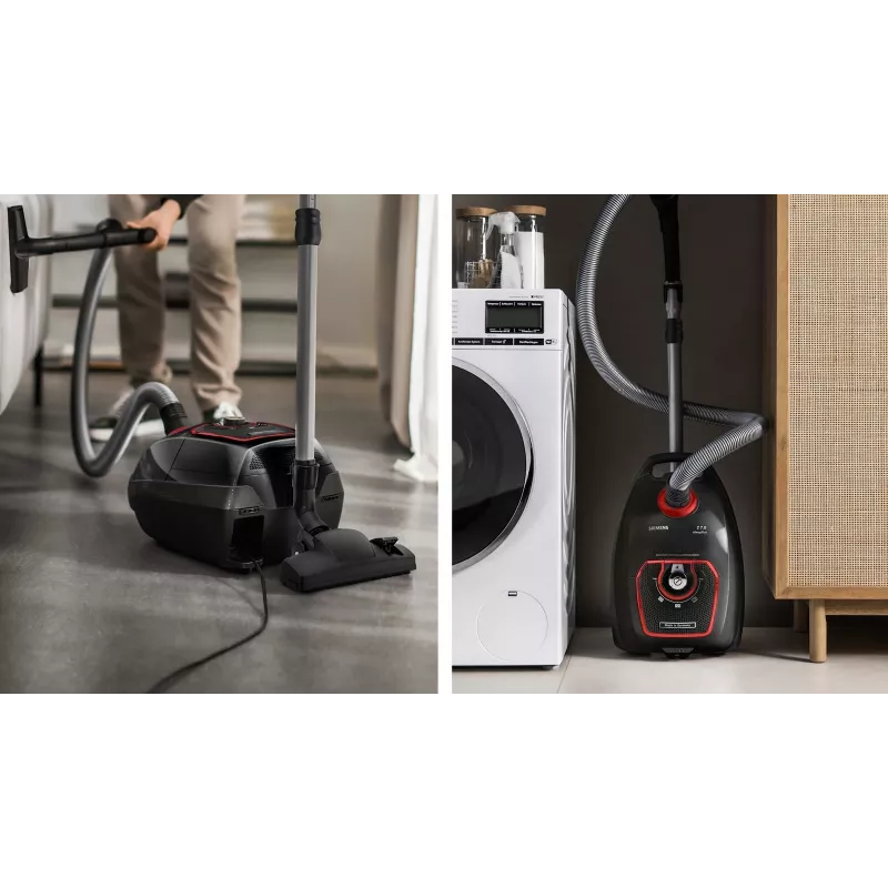 Siemens VSZ7XTRM 750 W dulkių siurblys su maišeliu, 5 L