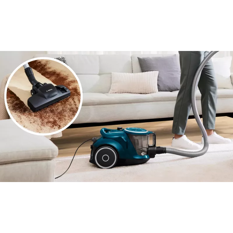 Bosch BGC41XFMLY dulkių siurblys 2,4 L Cilindrinis sausas 750 W be maišelio