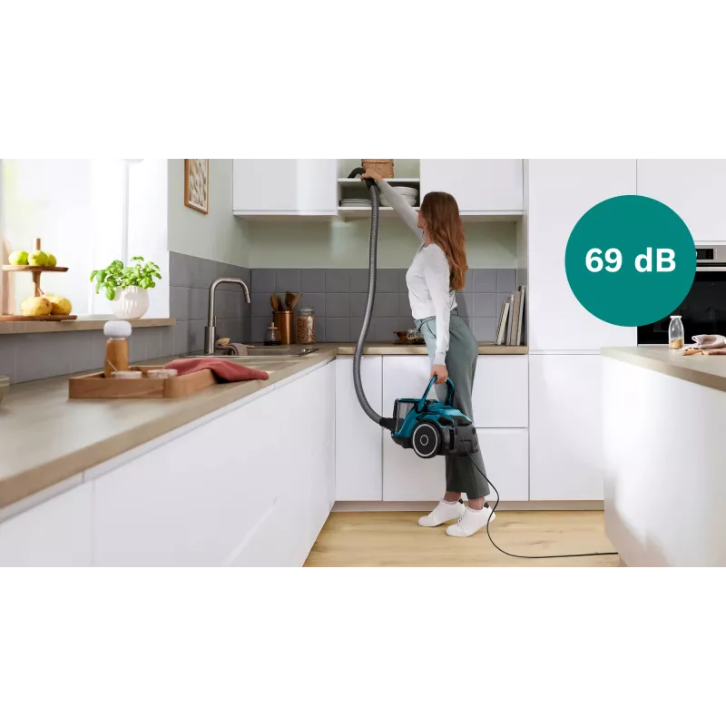 Bosch BGC41XFMLY dulkių siurblys 2,4 L Cilindrinis sausas 750 W be maišelio