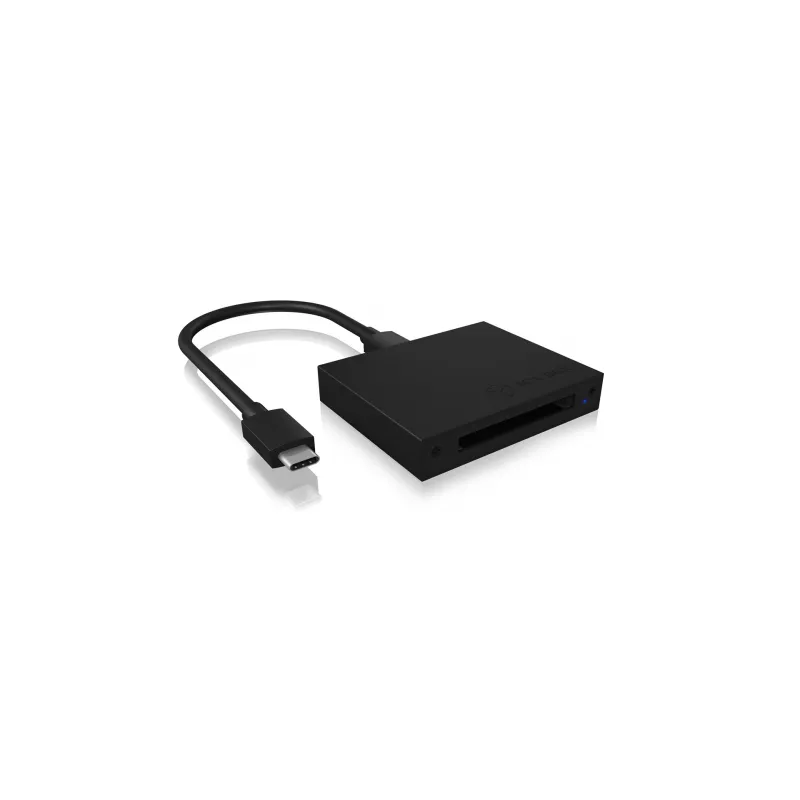 ICY BOX IB-CR402-C31 atmintinių kortelių skaitytuvas USB 3.1 (Gen 2) Type-C™ juodas
