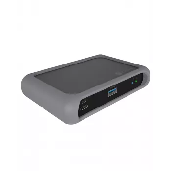 ICY BOX IB-HUB801-TB4 Thunderbolt 4 centrinis mazgas 40000 Mbit/s Antracitas, Juoda