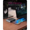 ICY BOX IB-HUB801-TB4 Thunderbolt 4 centrinis mazgas 40000 Mbit/s Antracitas, Juoda