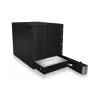 ICY BOX IB-575SSK-12G 8,89 cm (3,5 colio) galinė plokštė juoda