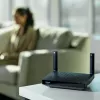 Linksys Hydra Pro 6 dviejų juostų WiFi 6 maršrutizatorius AX5400, tinklinė sistema, 802.11ax, 2,4 / 5 GHz, Ethernet LAN, juodas