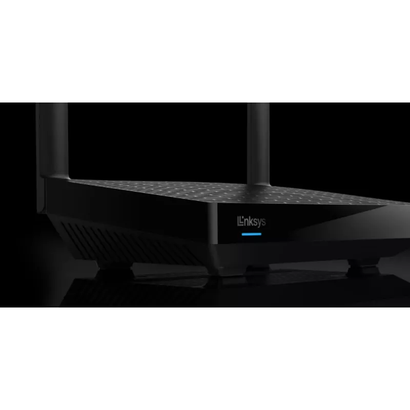 Linksys Hydra Pro 6 dviejų juostų WiFi 6 maršrutizatorius AX5400, tinklinė sistema, 802.11ax, 2,4 / 5 GHz, Ethernet LAN, juodas