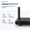 Linksys Hydra Pro 6 dviejų juostų WiFi 6 maršrutizatorius AX5400, tinklinė sistema, 802.11ax, 2,4 / 5 GHz, Ethernet LAN, juodas
