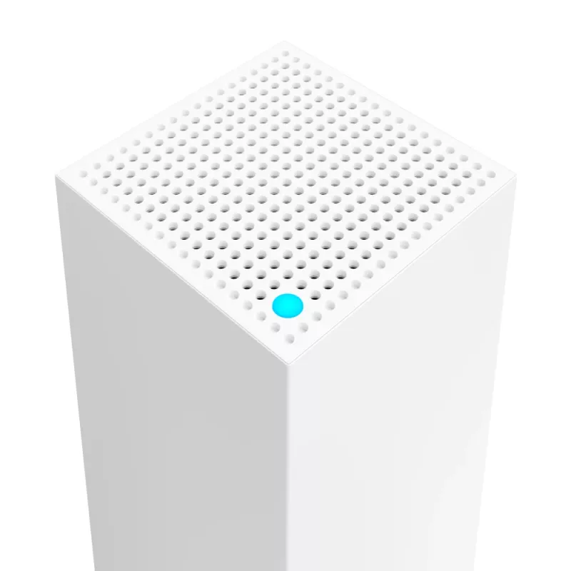 Linksys Atlas 6 dviejų juostų „Mesh“ WiFi 6 sistema, 3 vnt., balta, vidinė antena, 557 m², „Mesh“ sistema, dviejų juostų (2,4 GHz / 5 GHz), WiFi 6 (802.11ax)