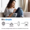 Linksys Atlas 6 dviejų juostų „Mesh“ WiFi 6 sistema, 3 vnt., balta, vidinė antena, 557 m², „Mesh“ sistema, dviejų juostų (2,4 GHz / 5 GHz), WiFi 6 (802.11ax)