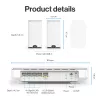 Linksys Velop Micro 6 belaidžio tinklo sistema – Dviejų juostų WiFi 6 AX3000 (3 vnt.)