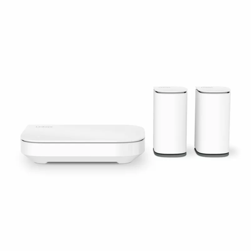 Linksys Velop Micro 6 belaidžio tinklo sistema – Dviejų juostų WiFi 6 AX3000 (3 vnt.)