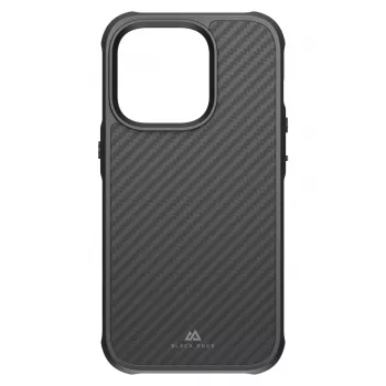 Hama Robust Carbon dėklas iPhone 14 Pro 15,5 cm (6,1 colio) Juodas