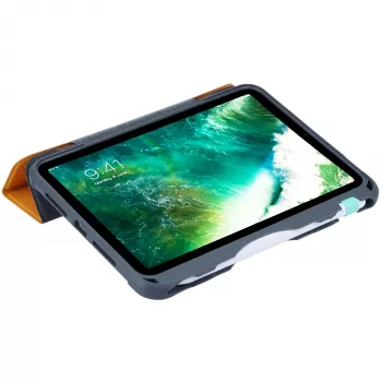 DEQSTER Rugged Case (2021) #RQ1 iPad mini (6. Gen.) – itin tvirtas dėklas su stovu ir rašiklio laikikliu