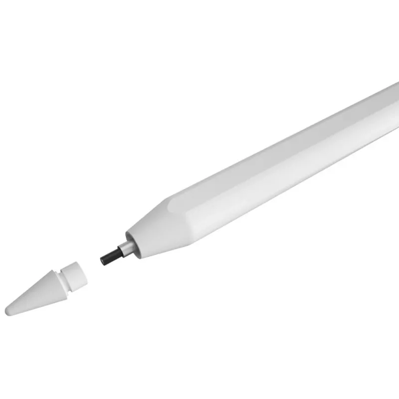 DEQSTER Lite atsarginiai antgaliai – 2 vnt., balti, PVC